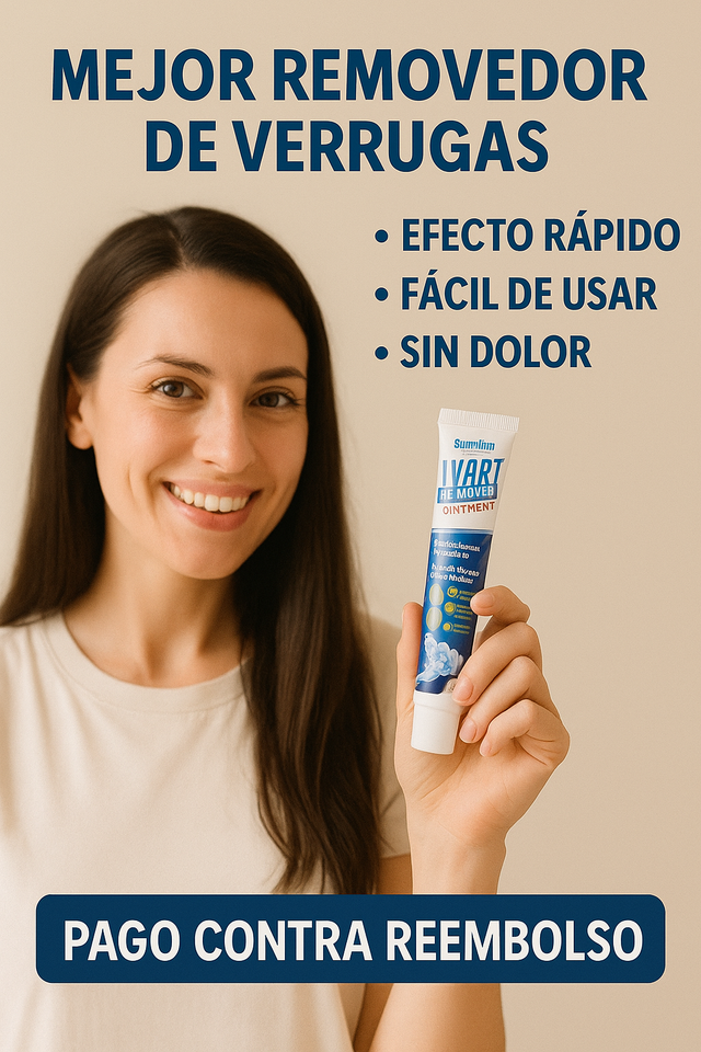 Crema eliminador de Verrugas